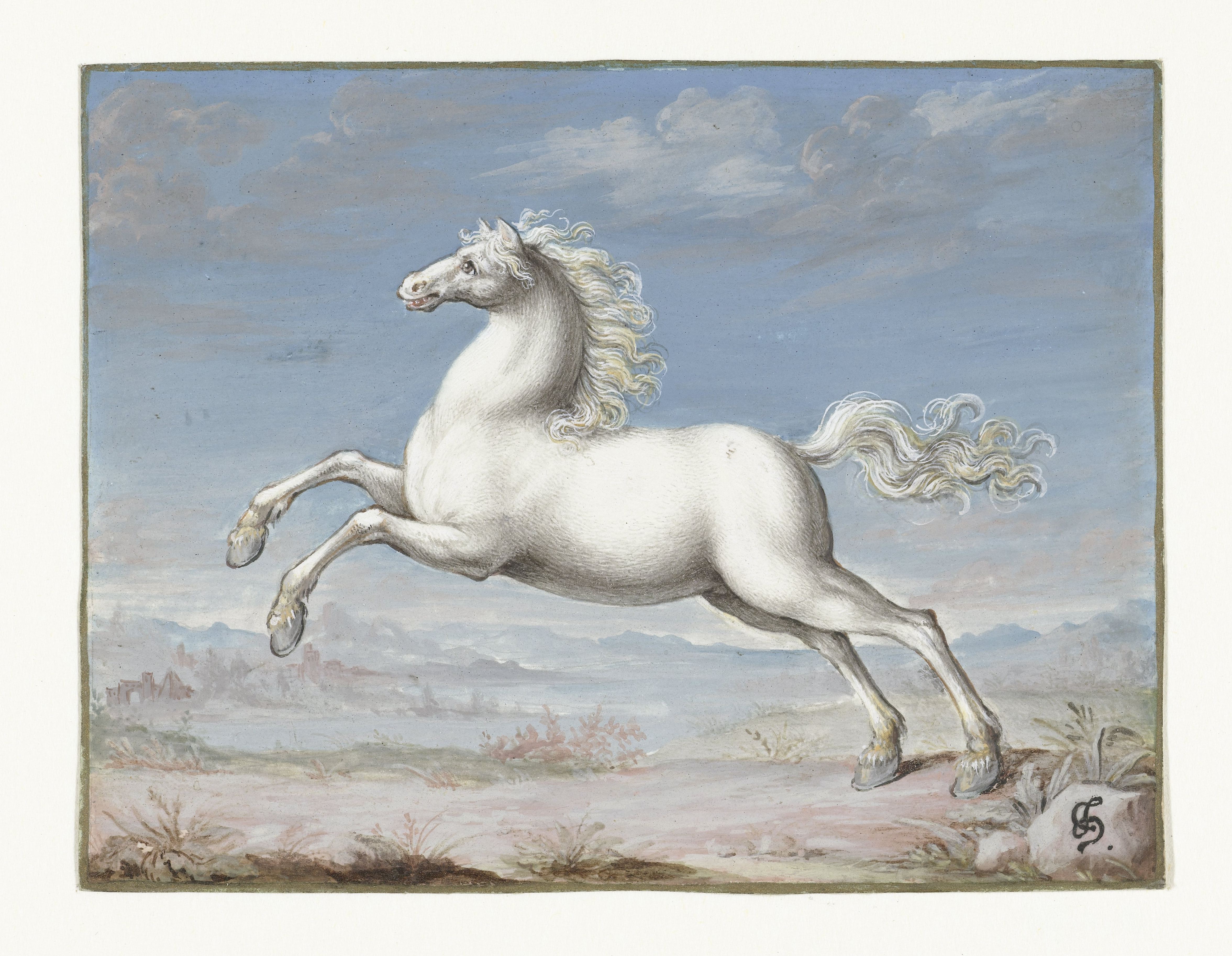 Zwevende paarden in de collectie van het Rijksmuseum